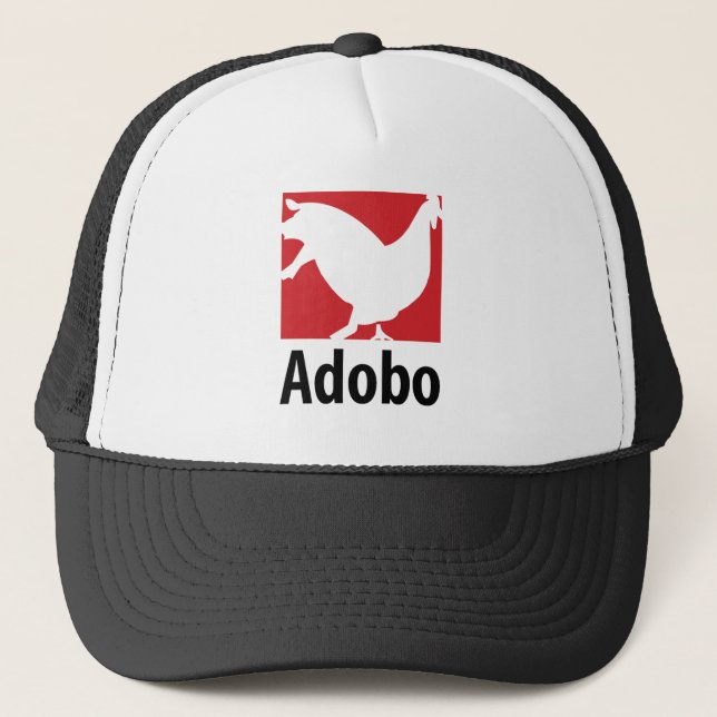 Adobo Chicken Pork Trucker Hat (Front)