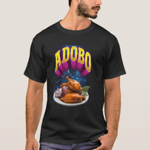 Adobo Meme Bootleg Rap Style 90s Vintage Funny T-Shirt