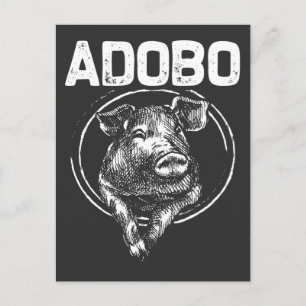 Adobo Pork Marinade Foodie Philippines Postcard