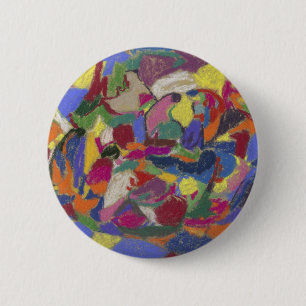 Adolf Hölzel (German, 1853 – 1934) 6 Cm Round Badge