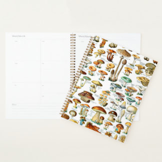 Adolphe Millot "Mushrooms” 3b Planner