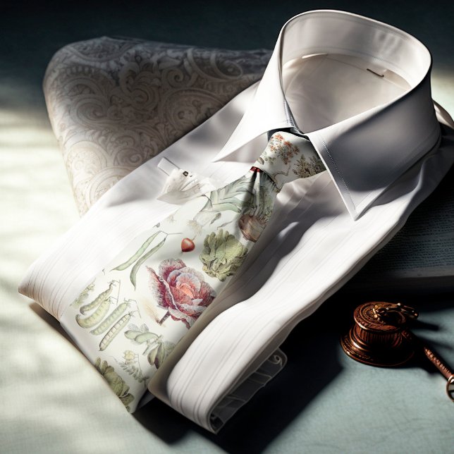 Adolphe Millot Vegetable Pattern Tie (Creator Uploaded)