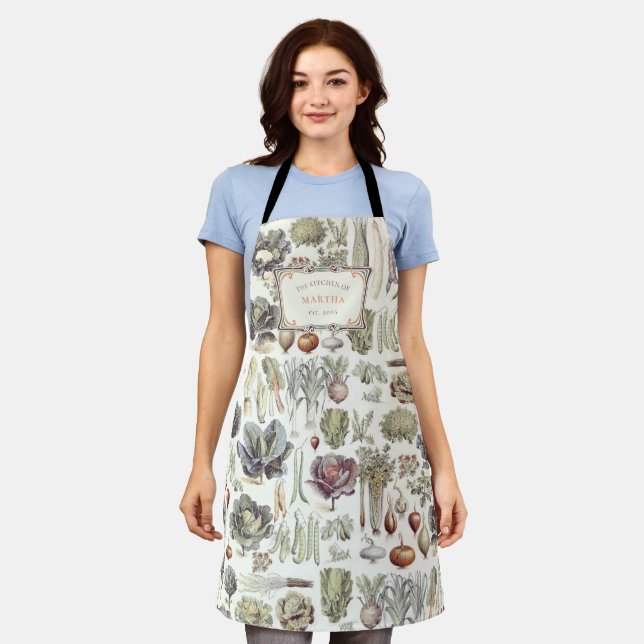 Adolphe Millot Vegetables Apron (Worn)