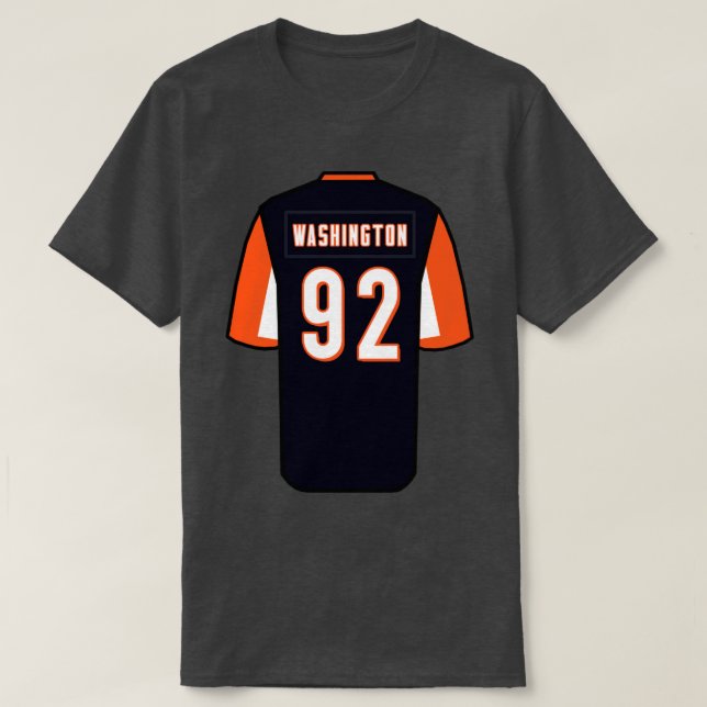 Adolphus Washington Jersey T-Shirt (Design Front)