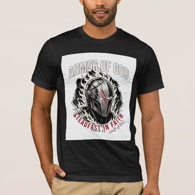 ADOM "Armour of God" Men's Graphic Tee (Front)