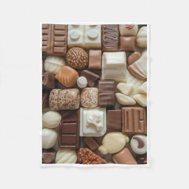 ADOM Assorted Chocolate Treat Blanket (Front)