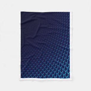 ADOM Blue Dragon Scales Art Blanket