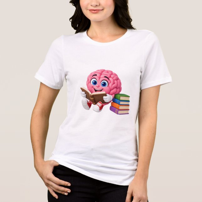 ADOM "Brighter Mind" Women's Graphic Tee (Front)