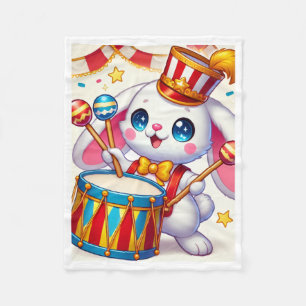 ADOM Circus Drummer Bunny Blanket