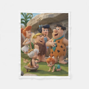 ADOM Classic Caveman Cartoon Blanket