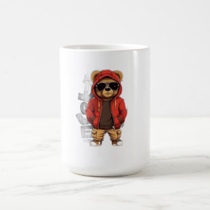 ADOM "Cool Bear" Women's Graphic T-Shirt Coffee Mug