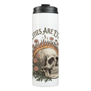 ADOM "Fatalities Are Eternal" Women's Tee Thermal Tumbler