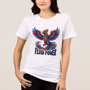 ADOM Fluid Power Phoenix Art Tri-Blend Shirt