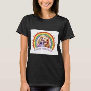 ADOM "Follow Your Dreams" Inspirational Women's Te T-Shirt