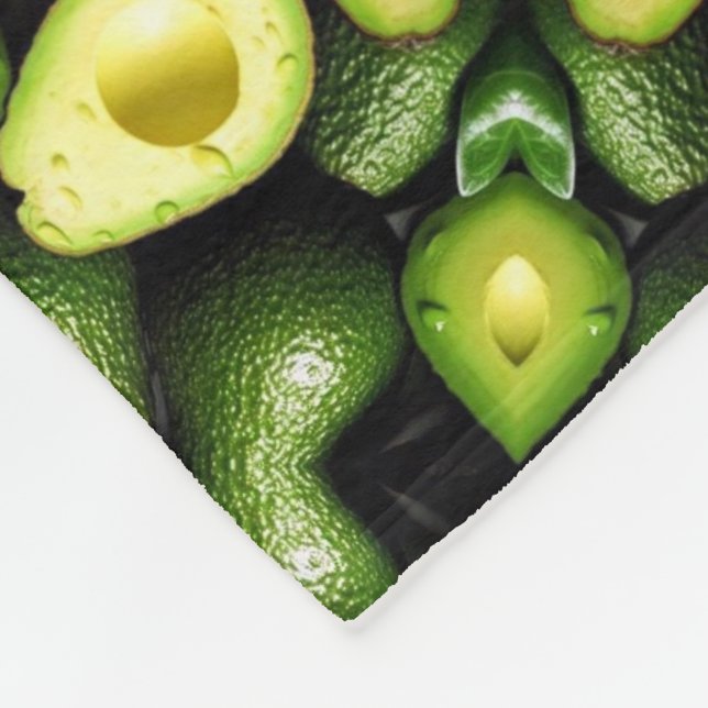 ADOM Fresh Avocado Pattern Blanket (Corner)