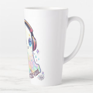 ADOM "Grooving in the Vibe" Women's Tee Latte Mug