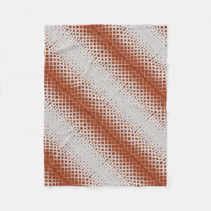ADOM Orange Halftone Diagonal Blanket