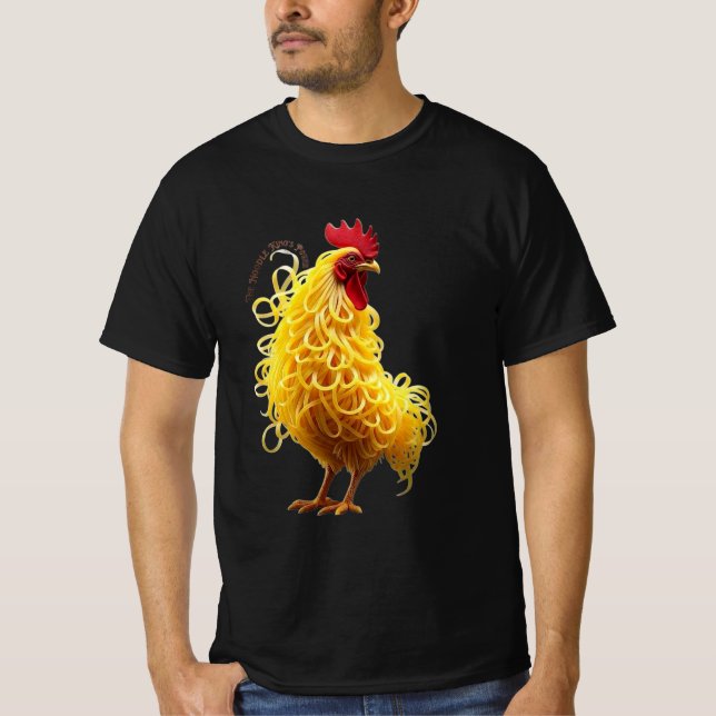 ADOM "Pasta Chicken" Men's Graphic Tee (Front)
