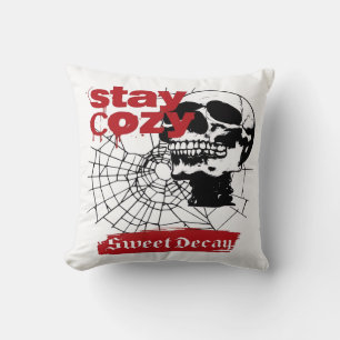 ADOM "Stay Cosy" Women's Long-Sleeve Graphic Tee Cushion
