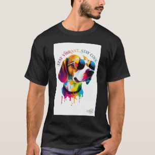ADOM "Stay Vibrant, Stay Cool" Men's Graphic Tee