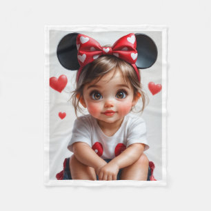 ADOM Sweet Mouse Hat Baby Blanket