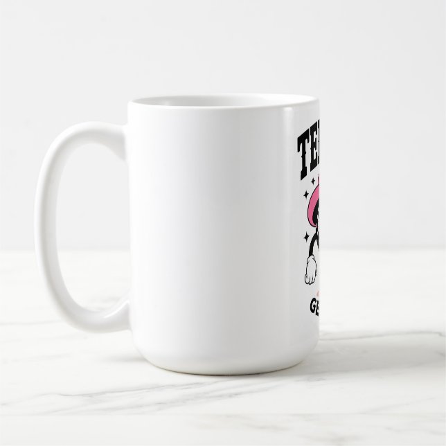 ADOM "Tee-Haw Get a Grip" Women's Graphic Tee Coffee Mug (Left)