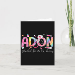 Adon Istant Director Of Nursing Nurse Appreciation Card