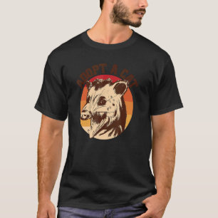 Adopt A Cat Possum  Awesome Opossum T-Shirt