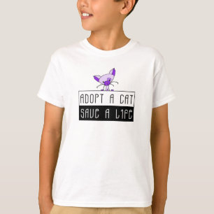 Adopt A Cat Save A Life T-Shirt