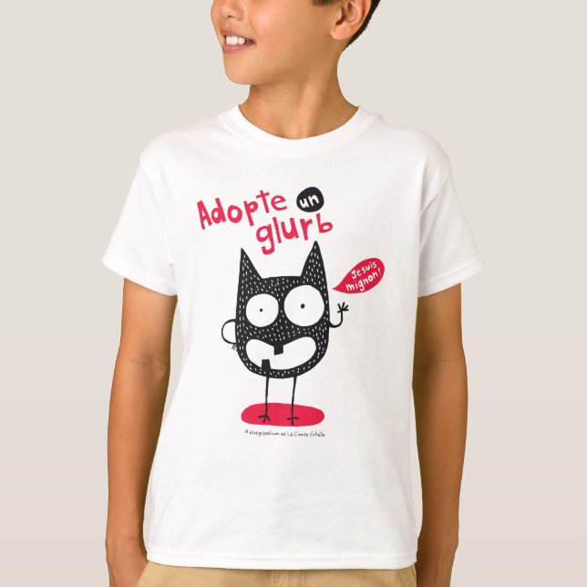 Adopt a glurb T-Shirt (Front)