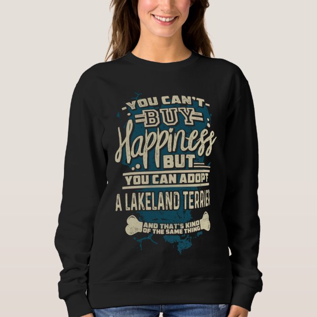 Adopt A Lakeland Terrier  Rescue Dog Sweatshirt (Front)