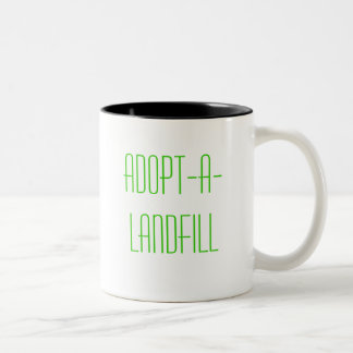 Adopt-A-Landfill Two-Tone Coffee Mug