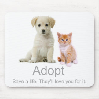 adopt a pet mouse pad