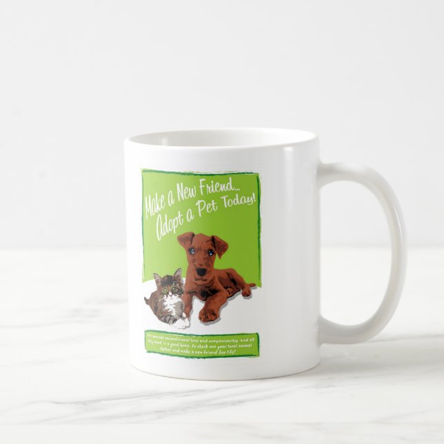 Adopt A Pet Mug (Right)