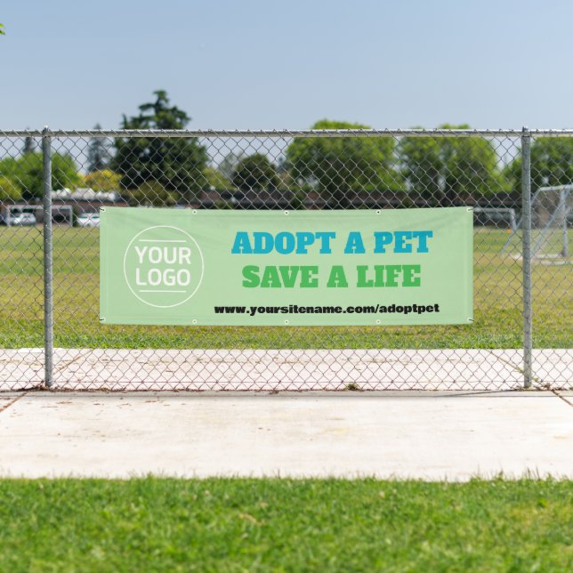 Adopt A Pet Photo Custom Banner (Insitu)