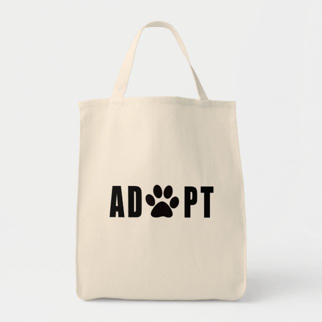 Adopt A Pet Tote Bag (Front)