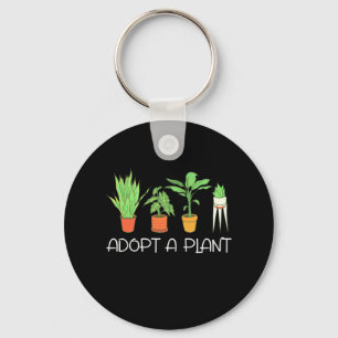 Adopt A Plant Key Ring