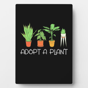 Adopt A Plant Plaque