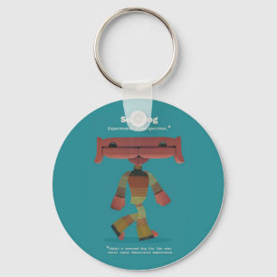 ADOPT A RESCUED DOG! KEY RING
