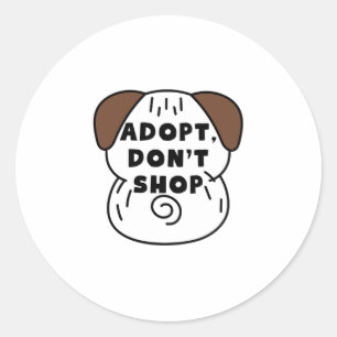 Adopt a Shelter Pet Day Rescue Awareness Sticker