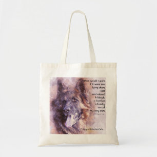 Adopt A Shelter Pet - German Shepherd Tote Bag