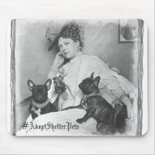 Adopt A Shelter Pet - Vintage Mouse Pad