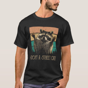 Adopt A Street Cat Classic Arts Possum Raccoons Lo T-Shirt