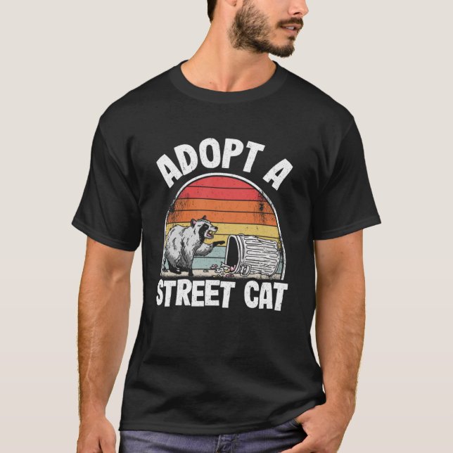 Adopt A Street Cat Racoon Pullover Hoodie_10 (Front)