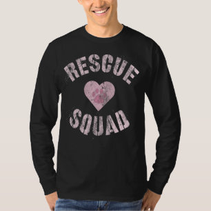 Adopt Animal Rescue Squad Wild Cats Dogs Paws Adop T-Shirt