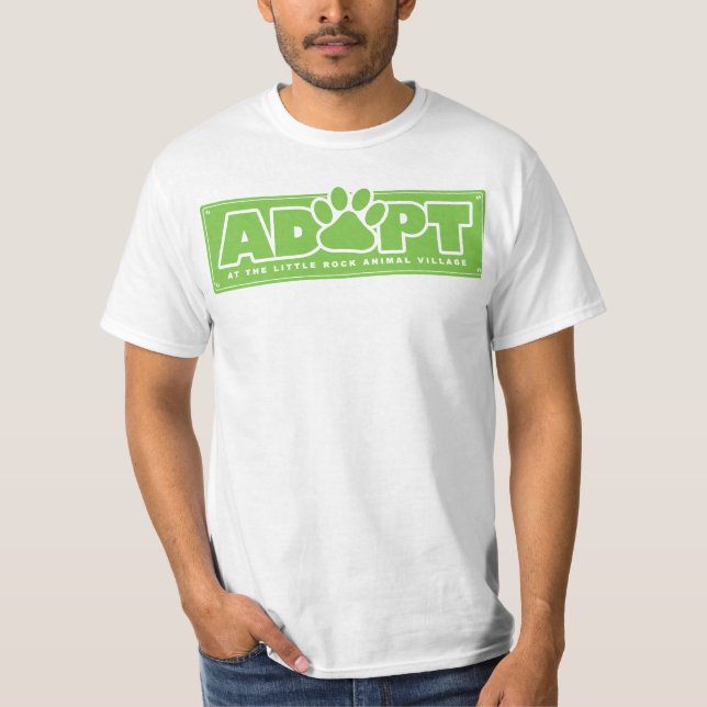 "Adopt at LRAV" T-shirt (Front)