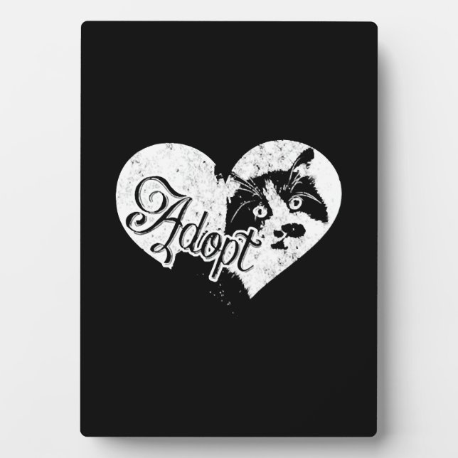 ADOPT CAT PLAQUE (Front)
