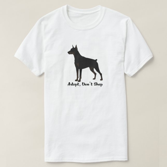 Adopt, Don’t Shop | Rescue Pet Advocacy T-Shirt (Design Front)