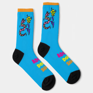 Adopt Don’t Shop - Snakes Crew Socks