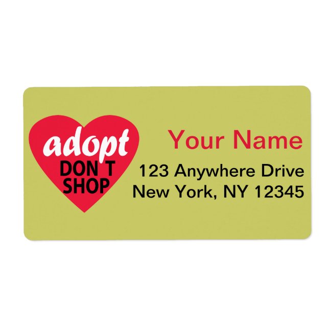 Adopt Dont Shop (Front)